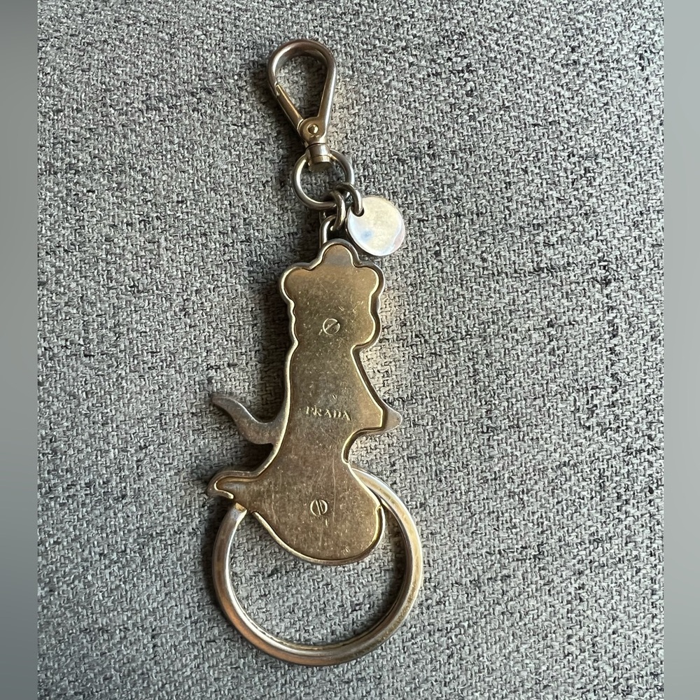Prada Floral keychain bag charm - Picture 4 of 5